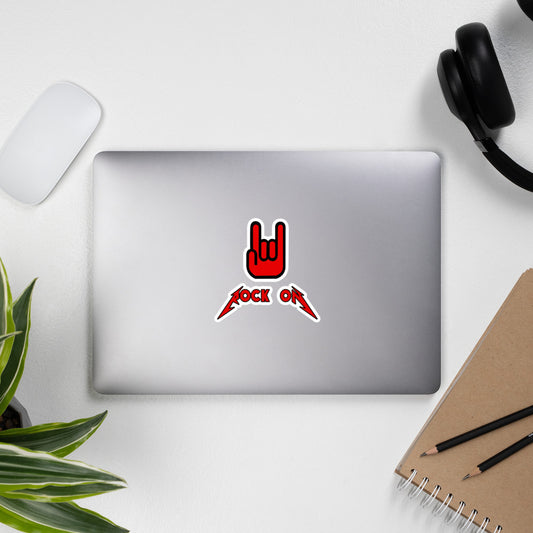 Bubble-Free Stickers - Rock On 1