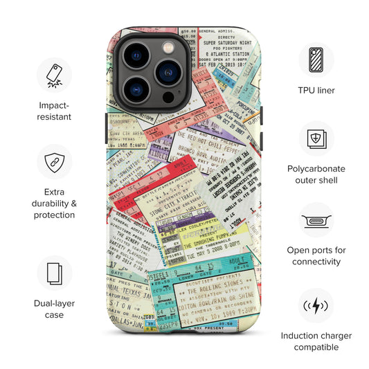 Tough iPhone Case - Concert Collage 2