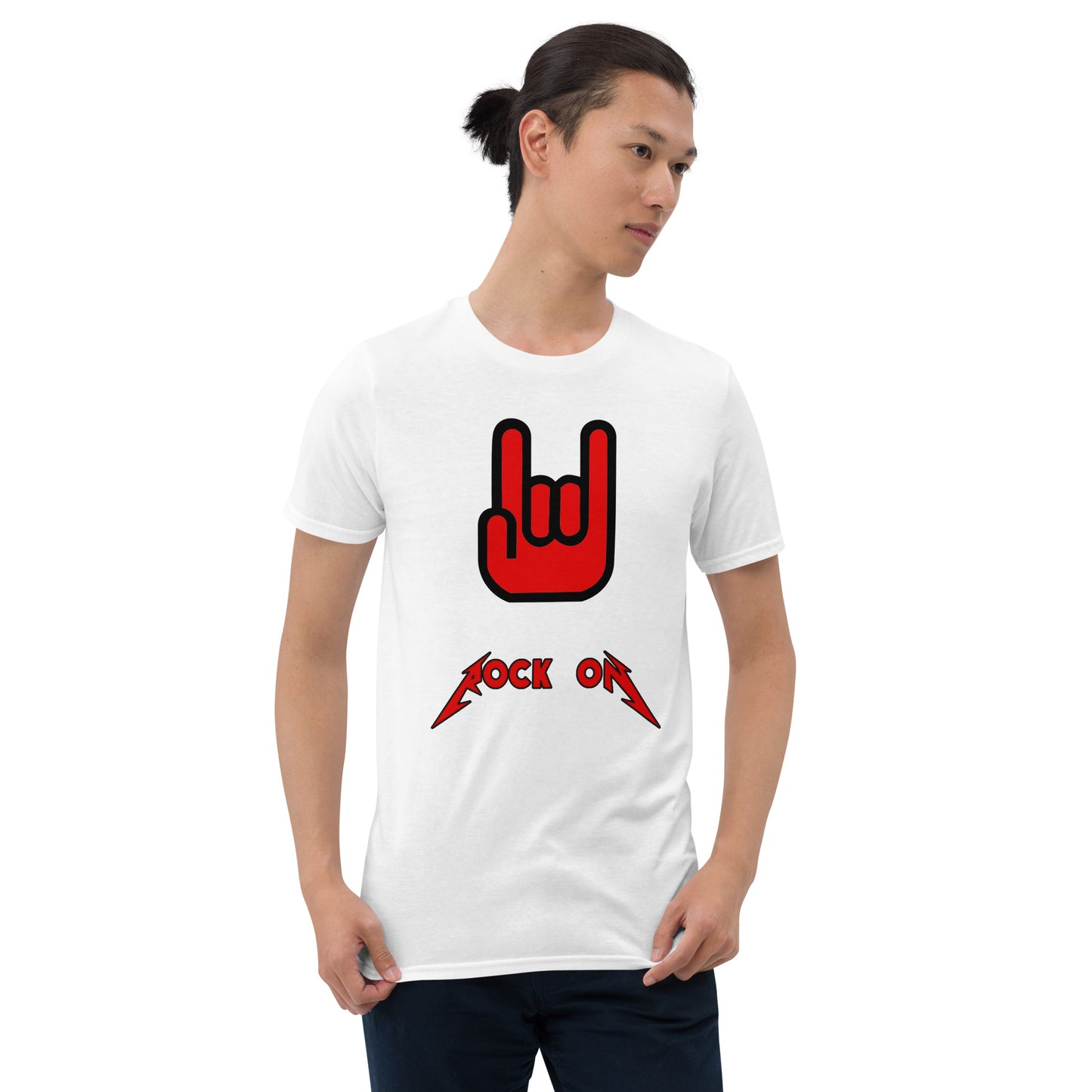 Men's Short-Sleeve Unisex Tee - Rock On!