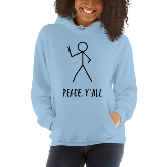 Women's Hoodie - Peace, Y'all