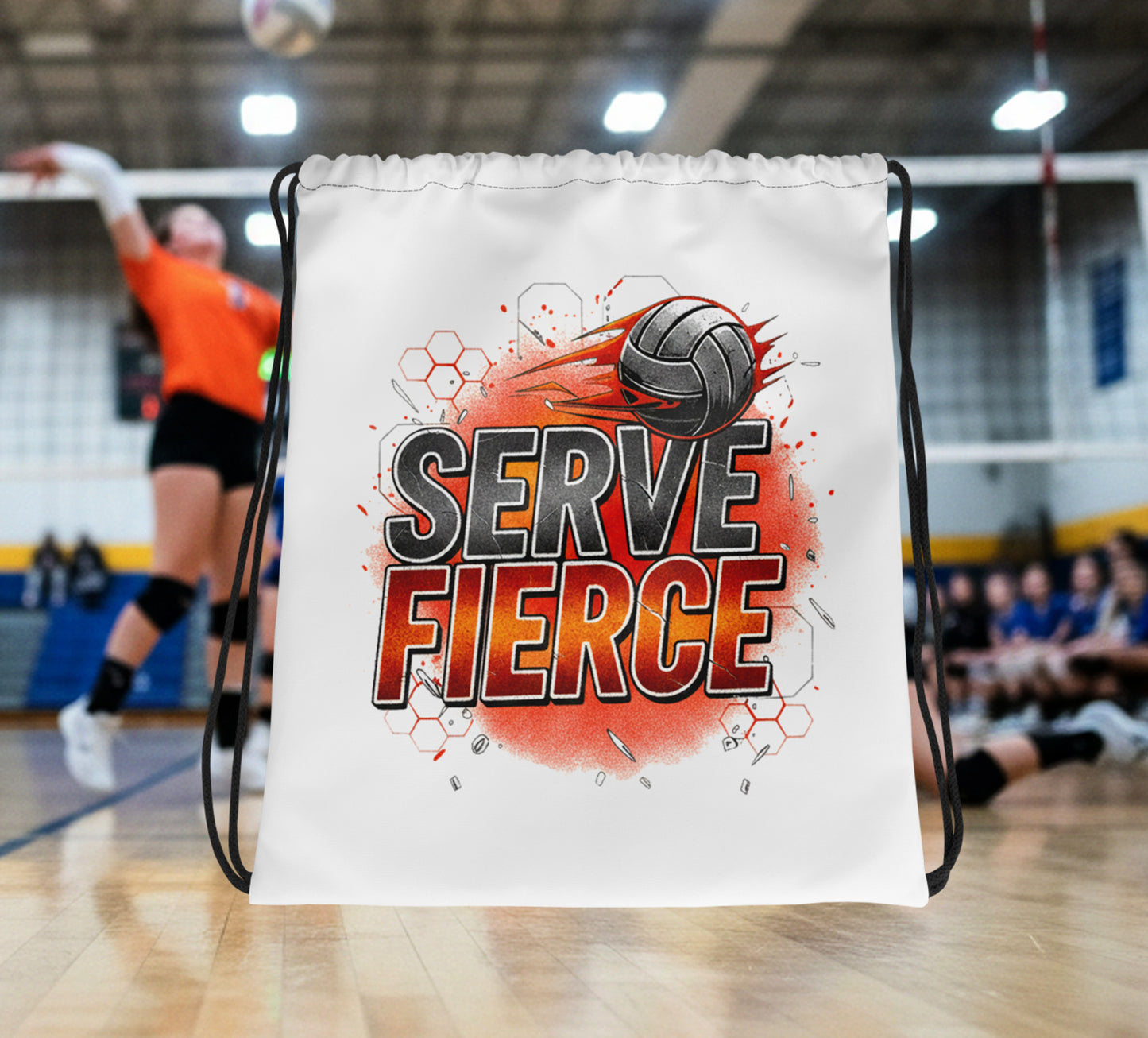 Drawstring bag - Serve Fierce