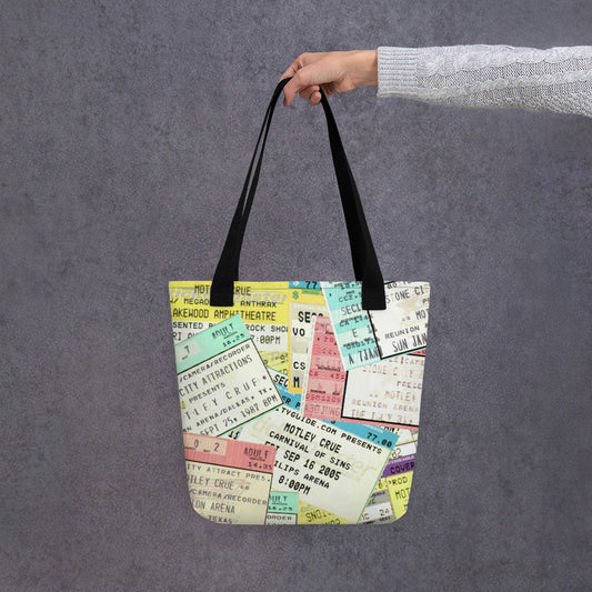 Tote Bag - Concert Tickets