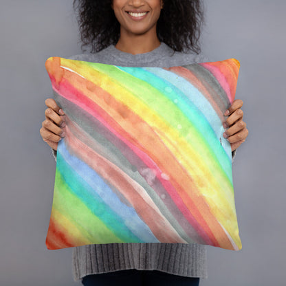 Basic Pillow - Rainbow TyeDye