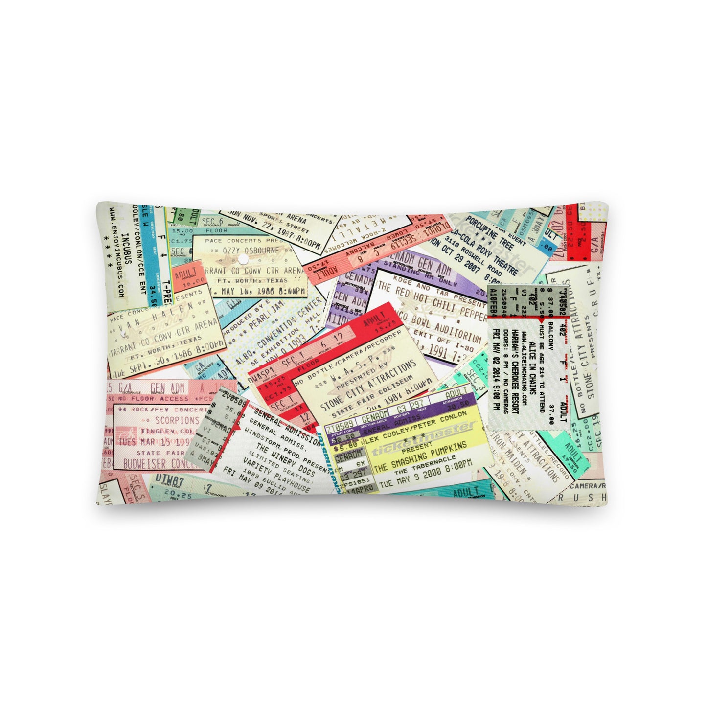 Basic Pillow - Vintage Concert Collage II