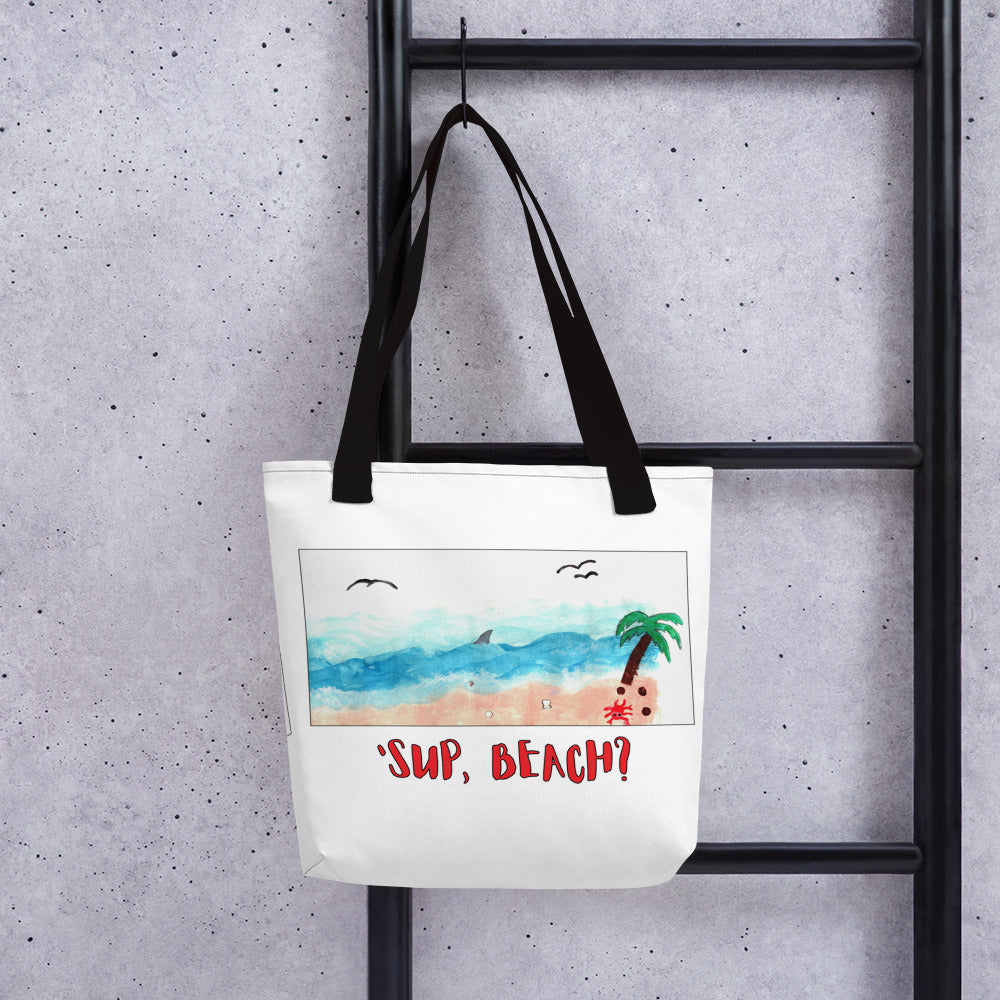 Tote bag- 'sup, beach
