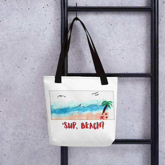 Tote bag- 'sup, beach