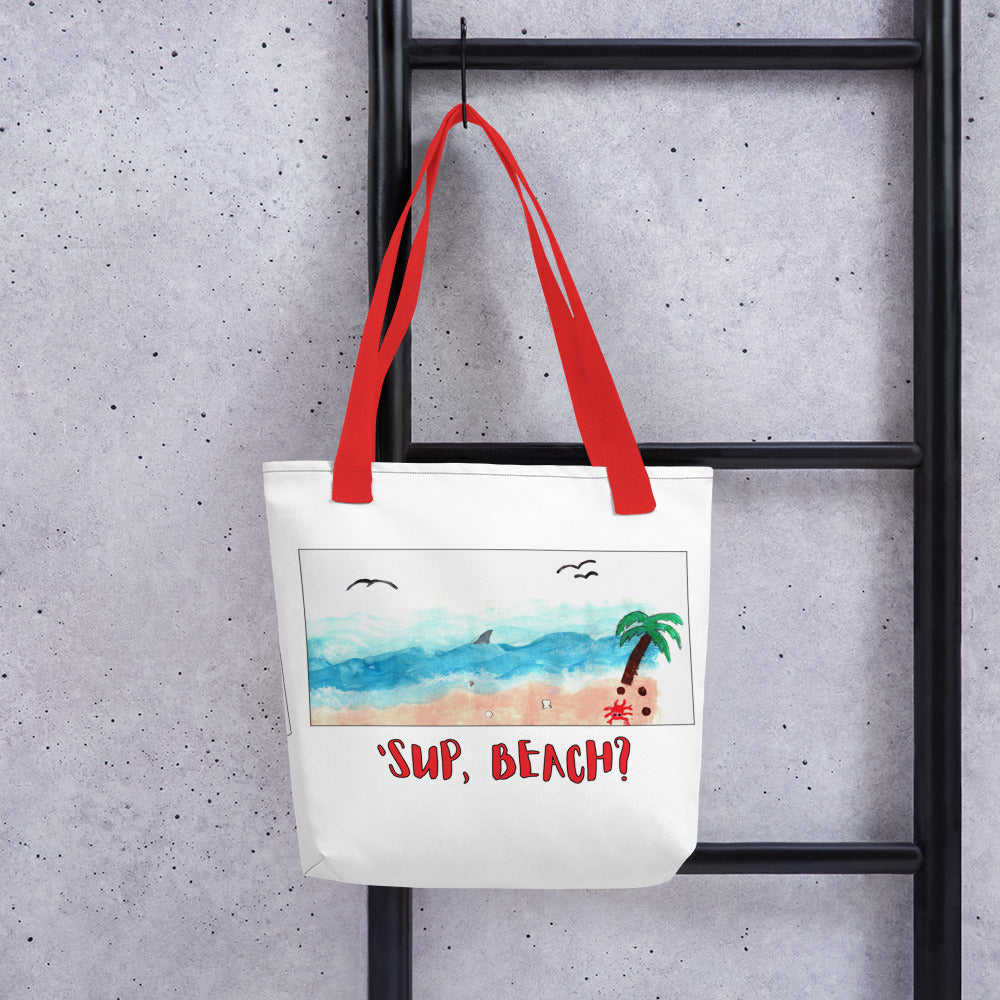 Tote bag- 'sup, beach