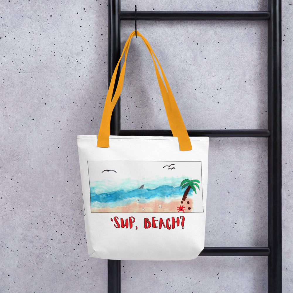 Tote bag- 'sup, beach