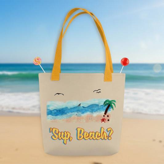 Tote Bag - 'Sup Beach? 2
