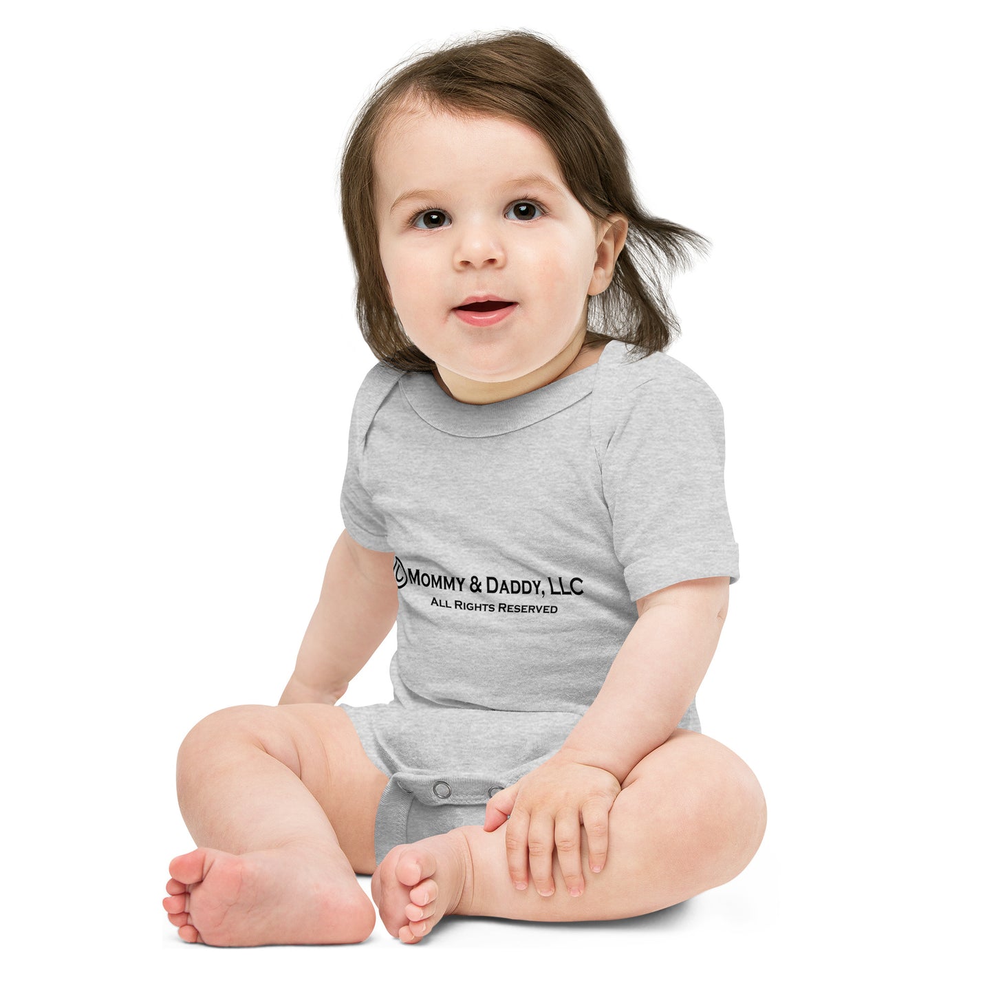 Baby Short Sleeve One Piece - Copyright
