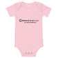 Baby Short Sleeve One Piece - Copyright
