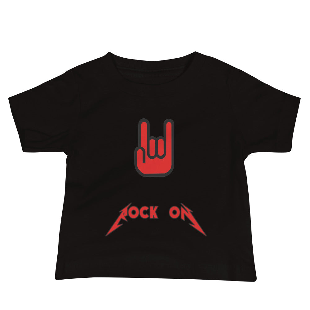 Baby Short Sleeve Tee- ROCK ON!