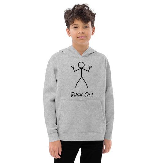 Kid's Fleece Hoodie - Rock On