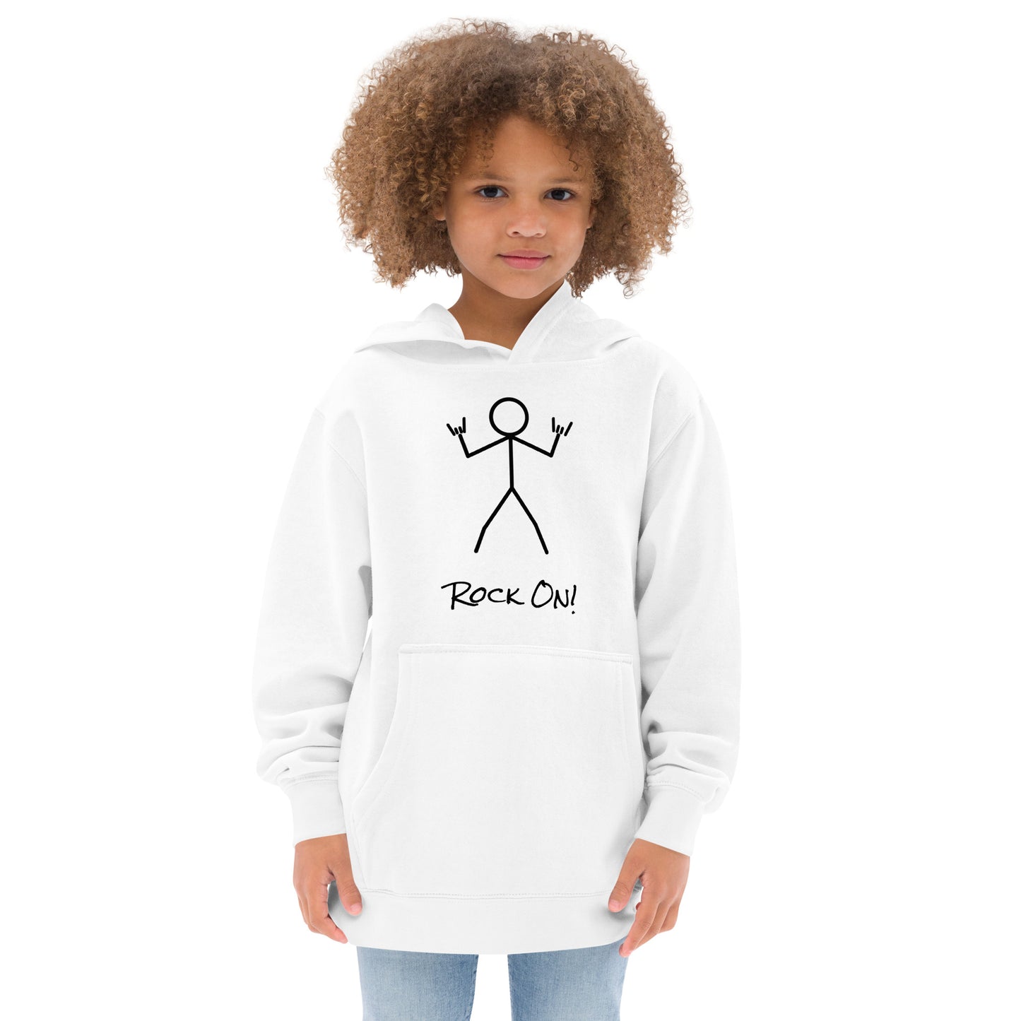 Kid's Fleece Hoodie - Rock On