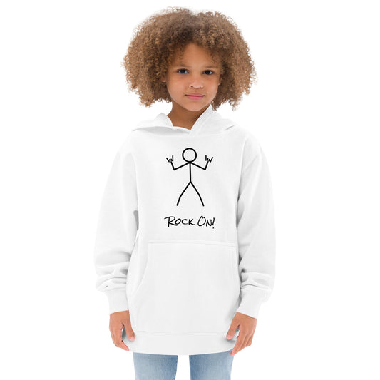 Kid's Fleece Hoodie - Rock On
