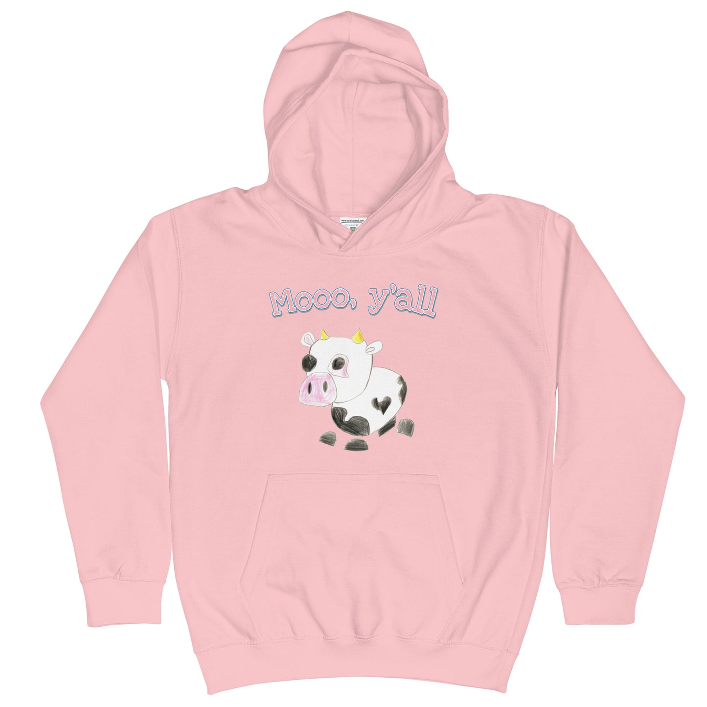 Kids Hoodie- Moo Y'all
