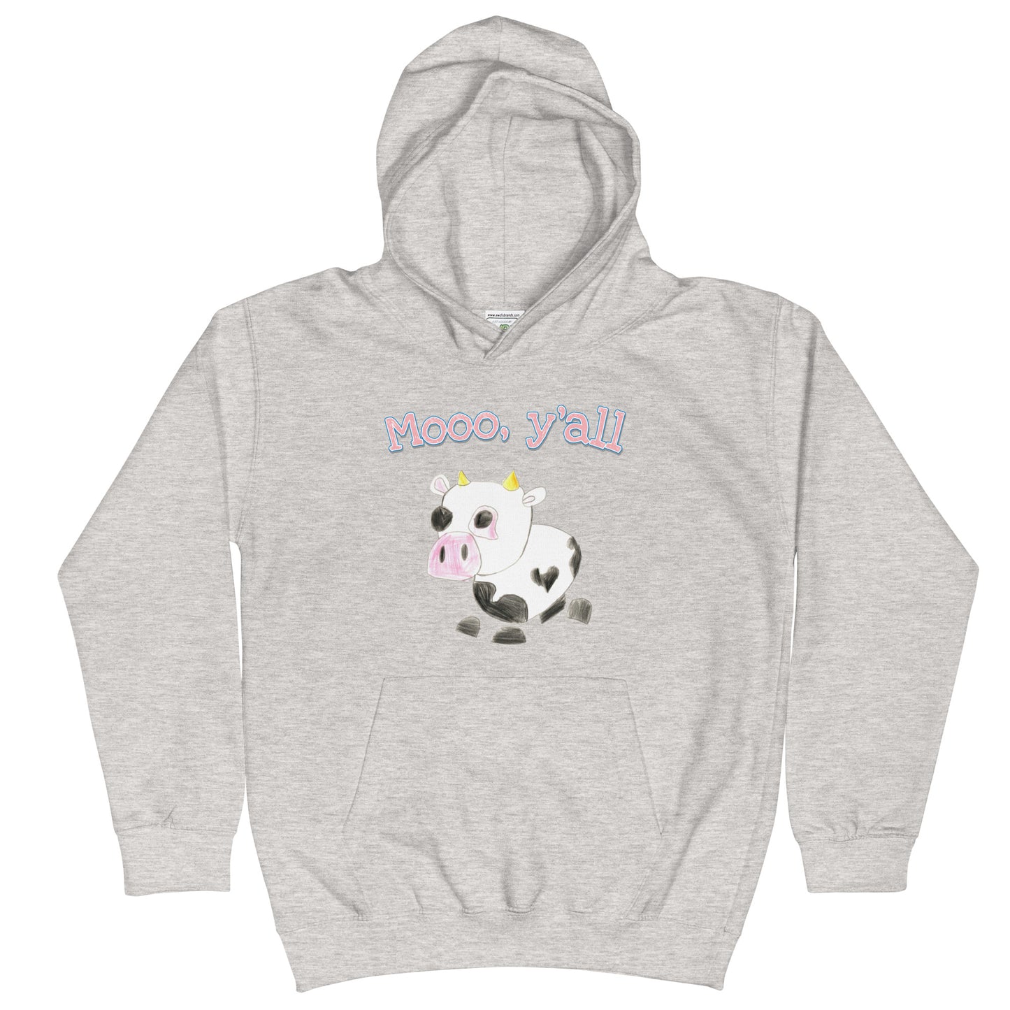 Kids Hoodie- Moo Y'all