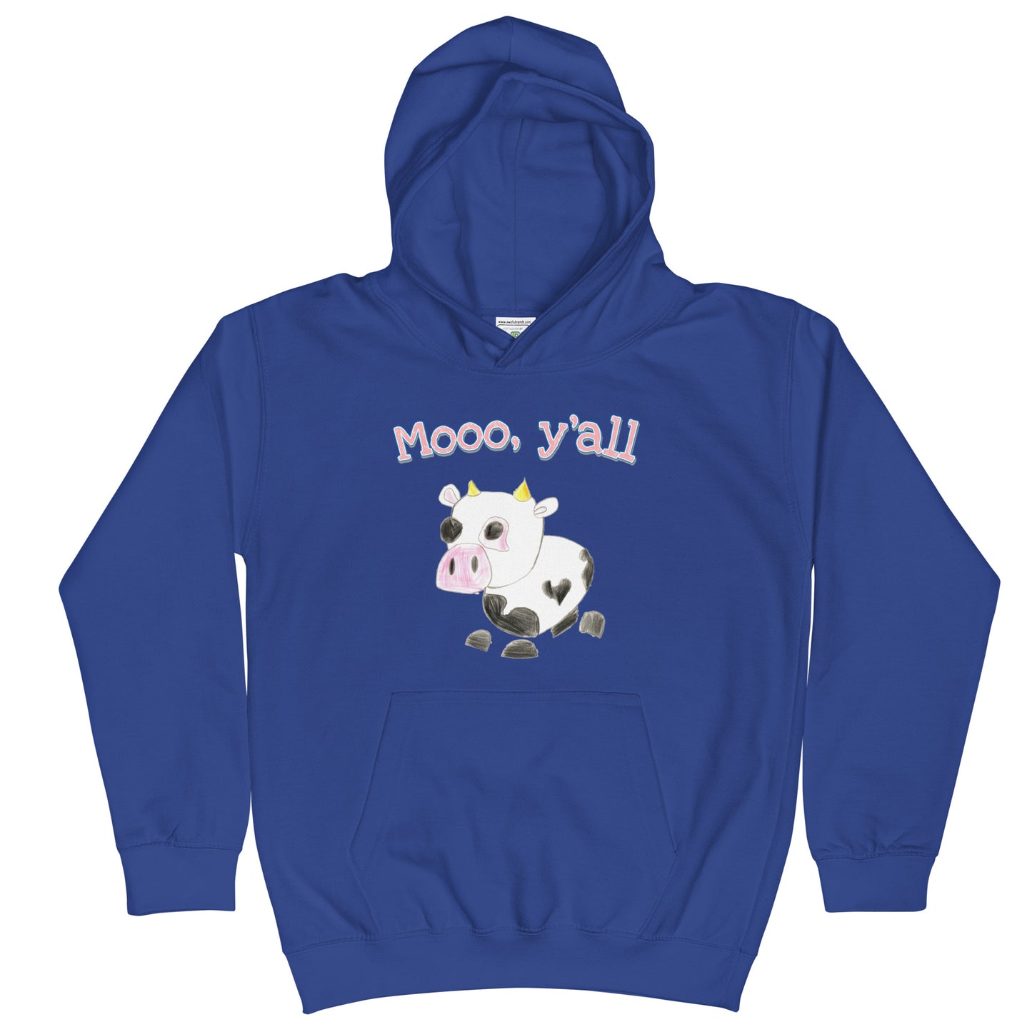 Kids Hoodie- Moo Y'all