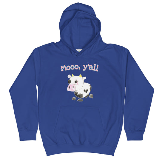 Kids Hoodie- Moo Y'all
