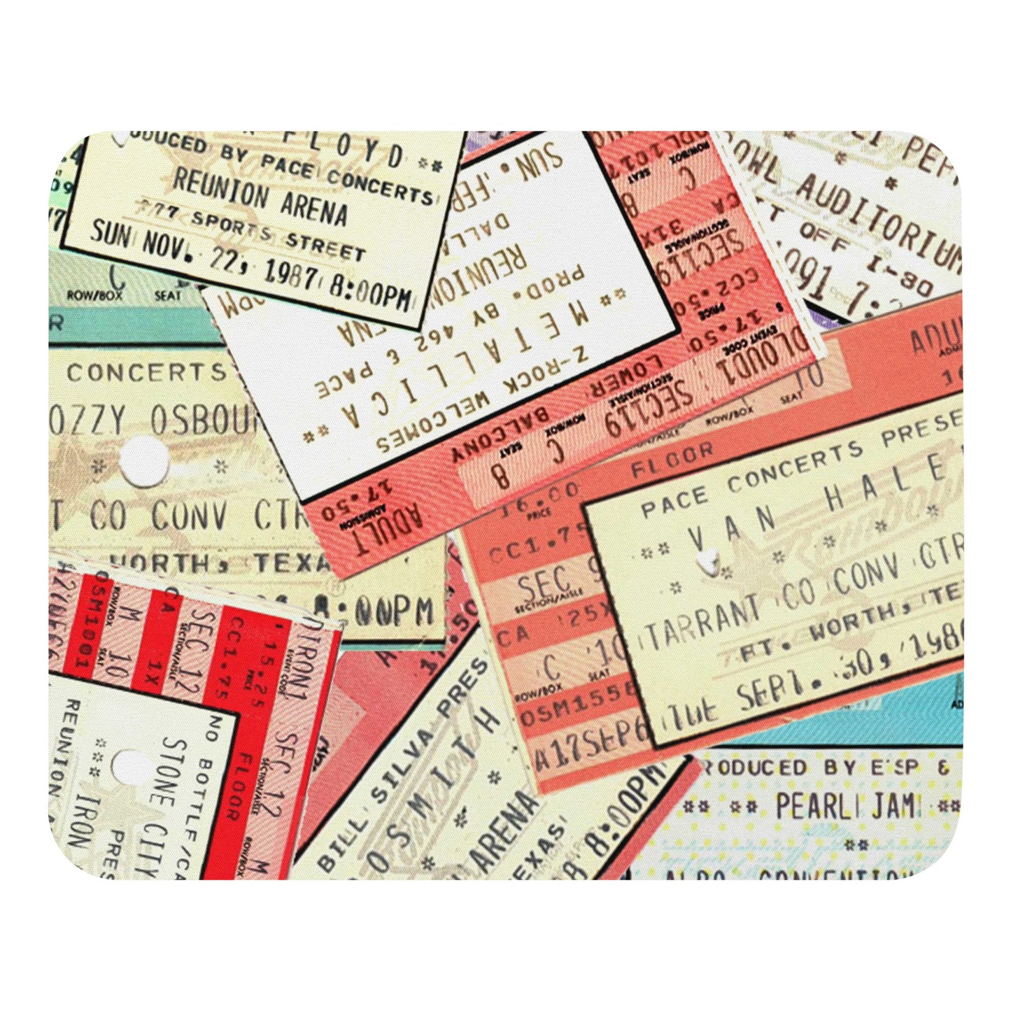 Mouse Pad- Vintage Concert