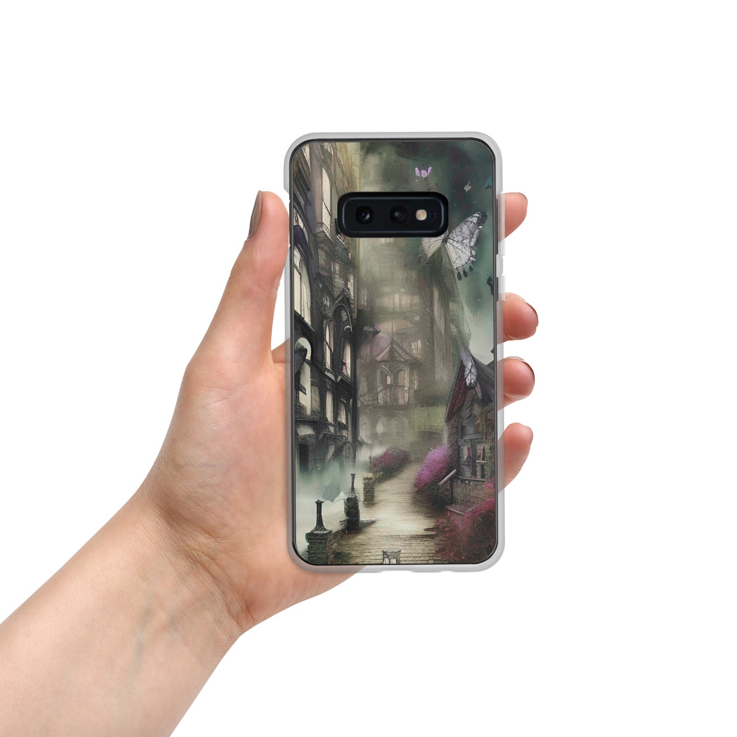 Samsung Case - Butterfly Street Scene