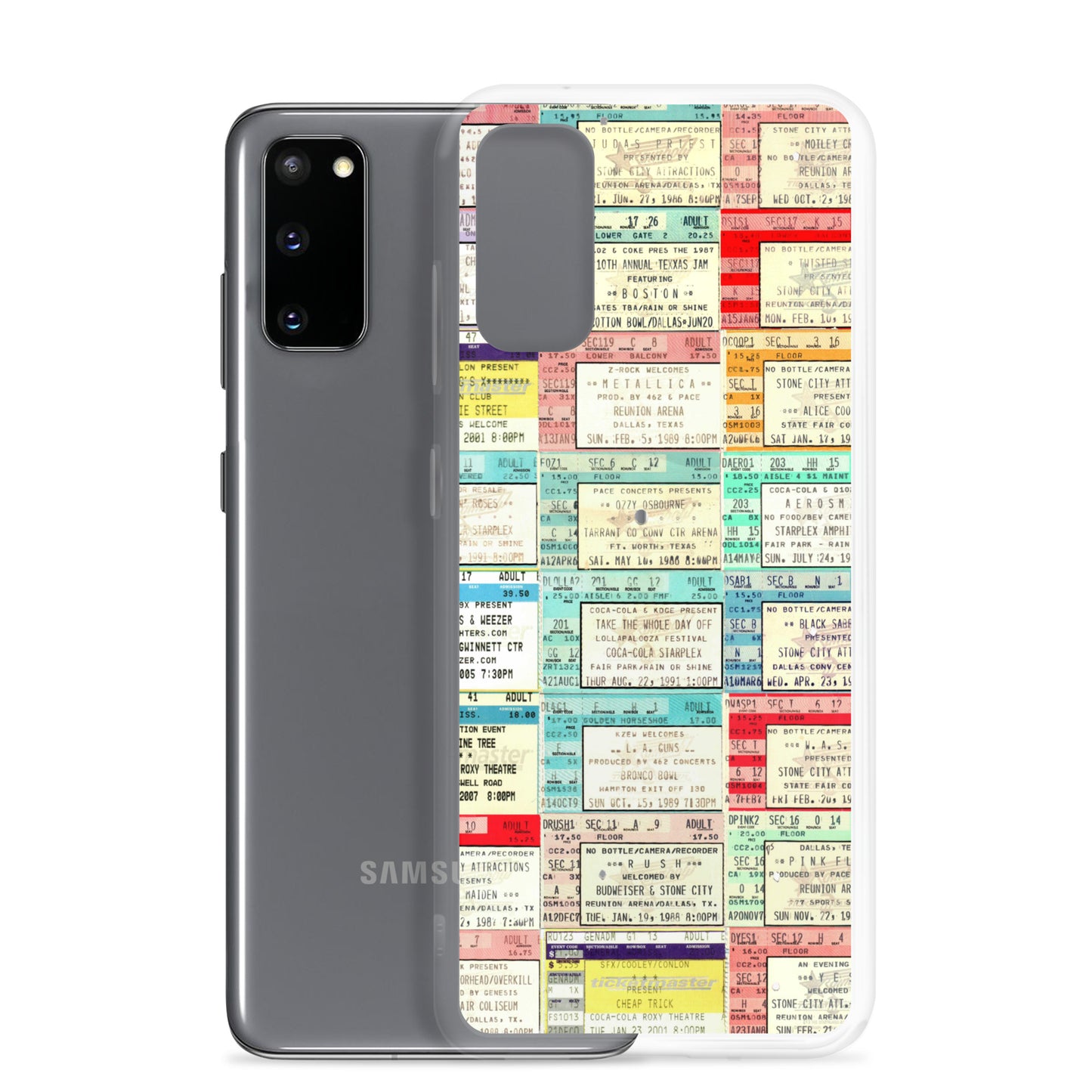 Samsung Case - Vintage Concerts II