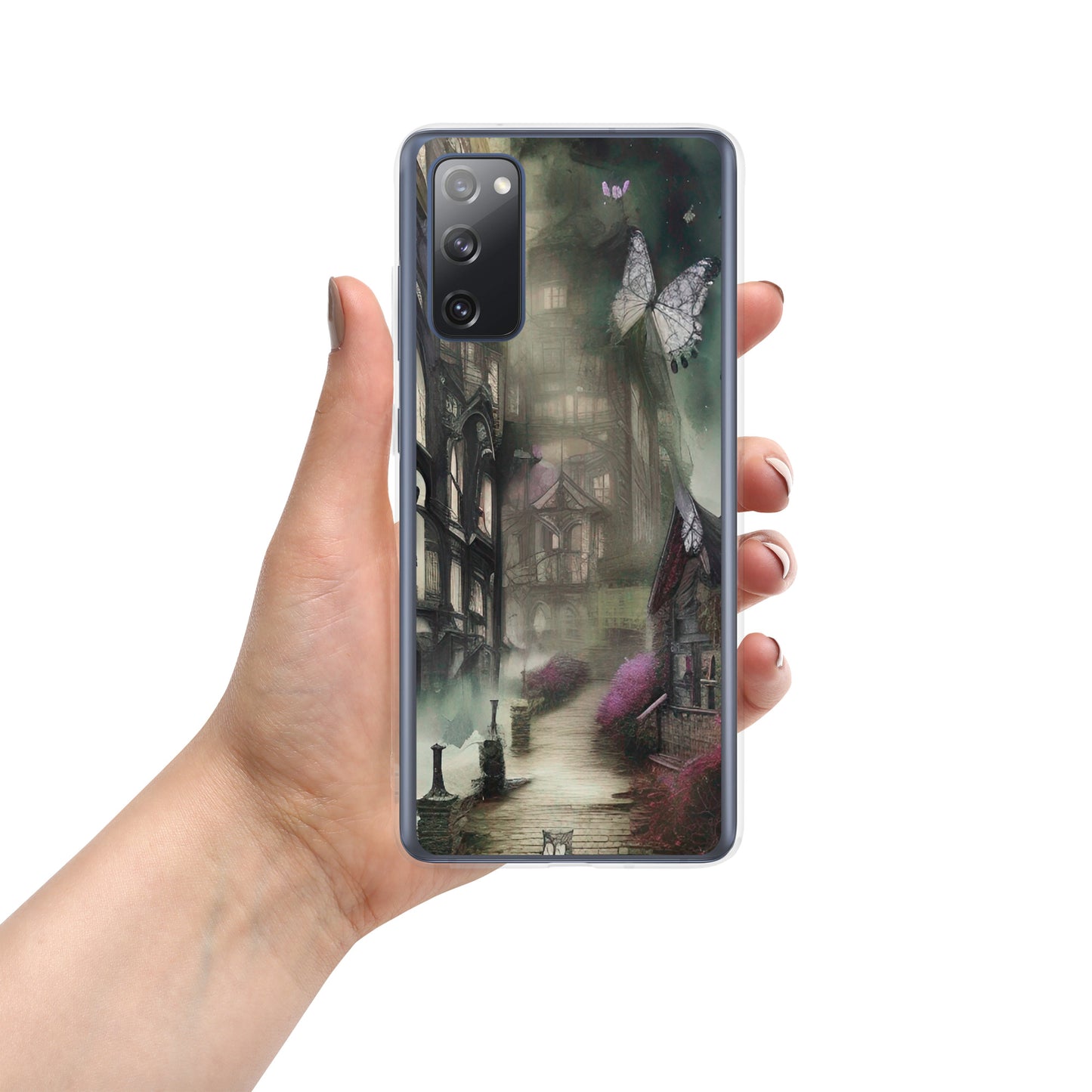 Samsung Case - Butterfly Street Scene