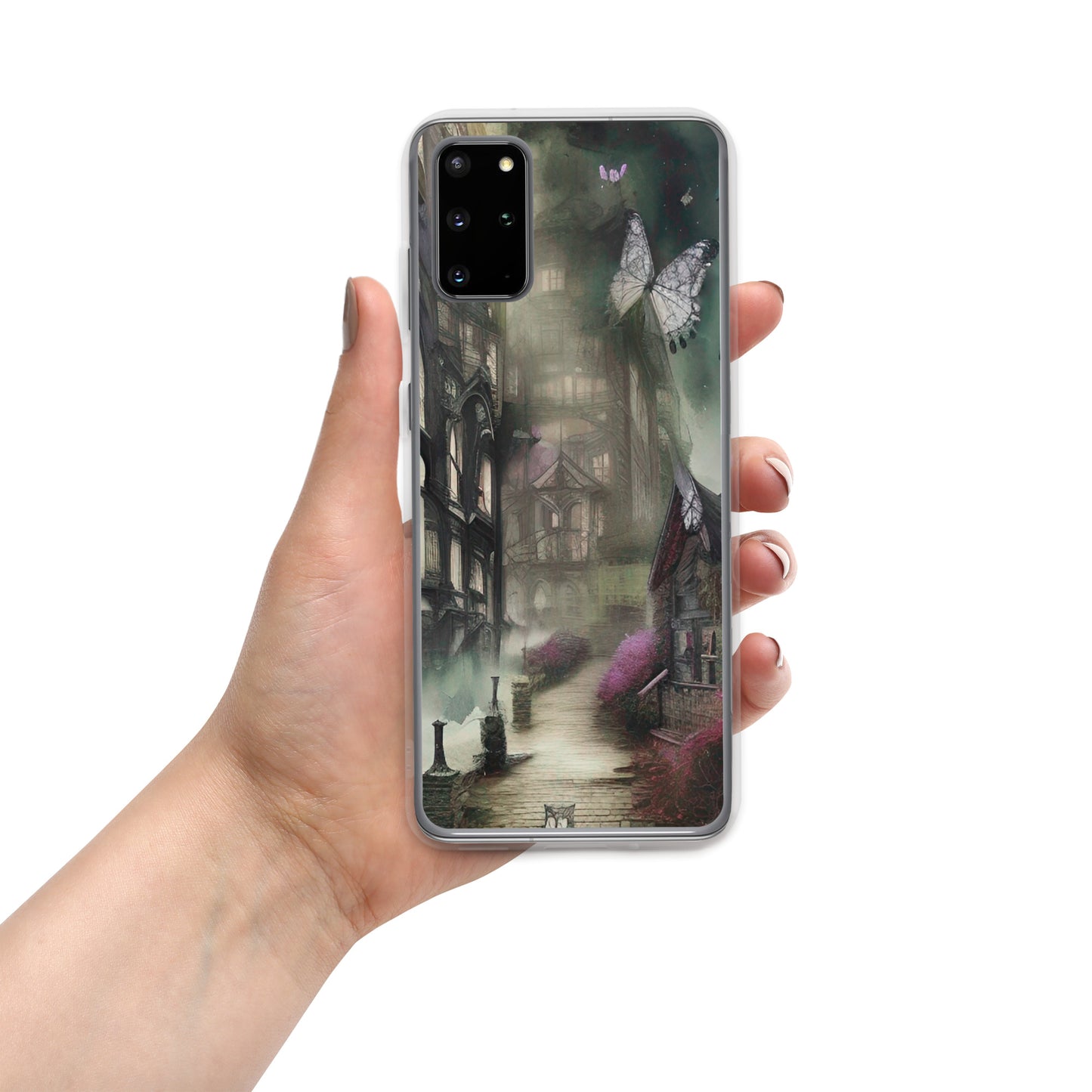 Samsung Case - Butterfly Street Scene