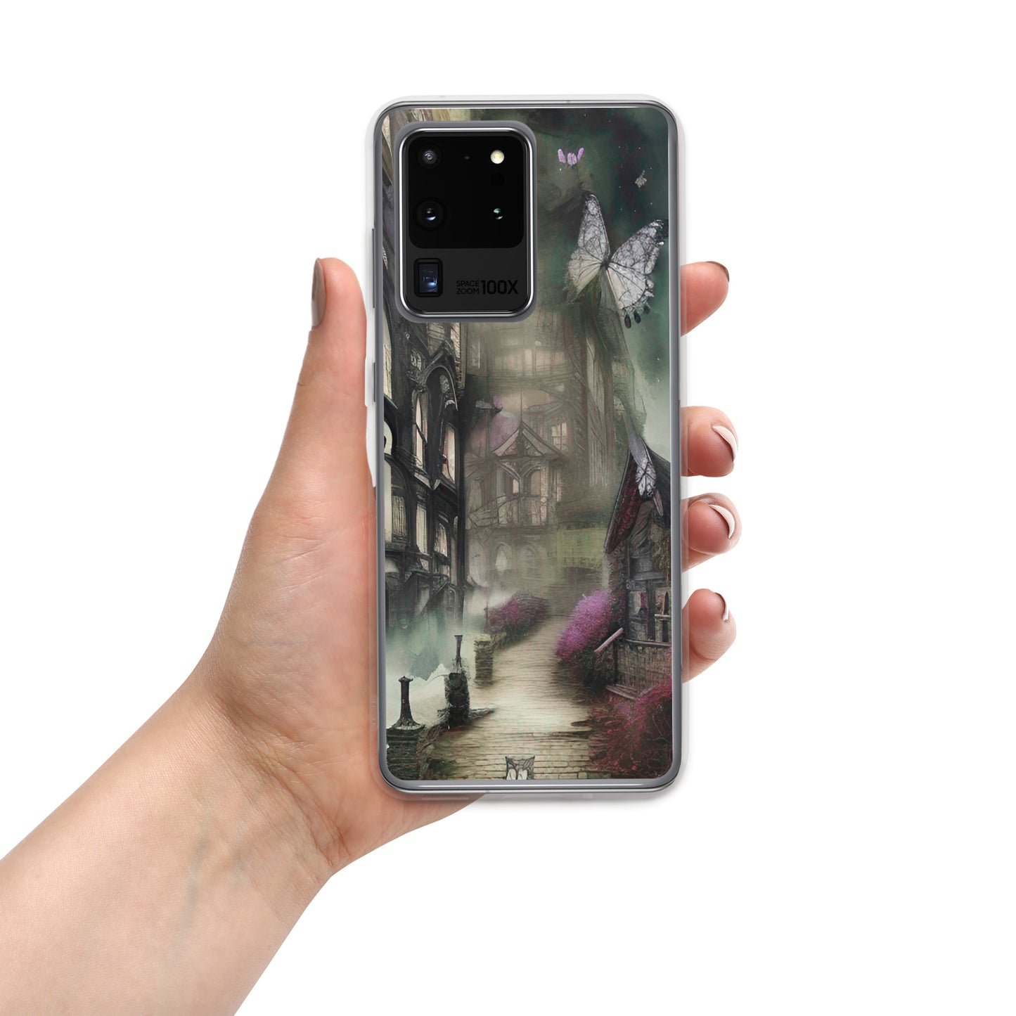 Samsung Case - Butterfly Street Scene
