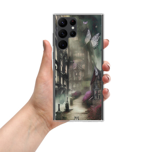 Samsung Case - Butterfly Street Scene
