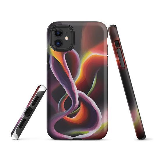 Tough iPhone case - Psychedelic Worm