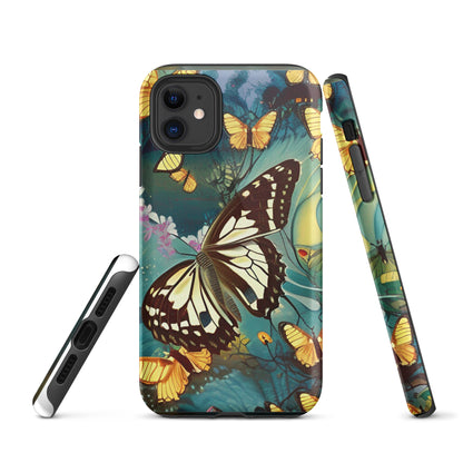 Tough iPhone case - Japan Butterfly
