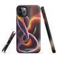 Tough iPhone case - Psychedelic Worm