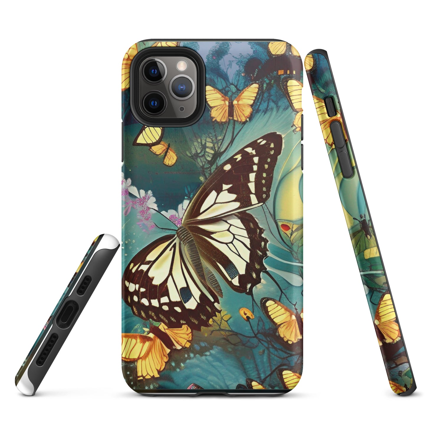 Tough iPhone case - Japan Butterfly