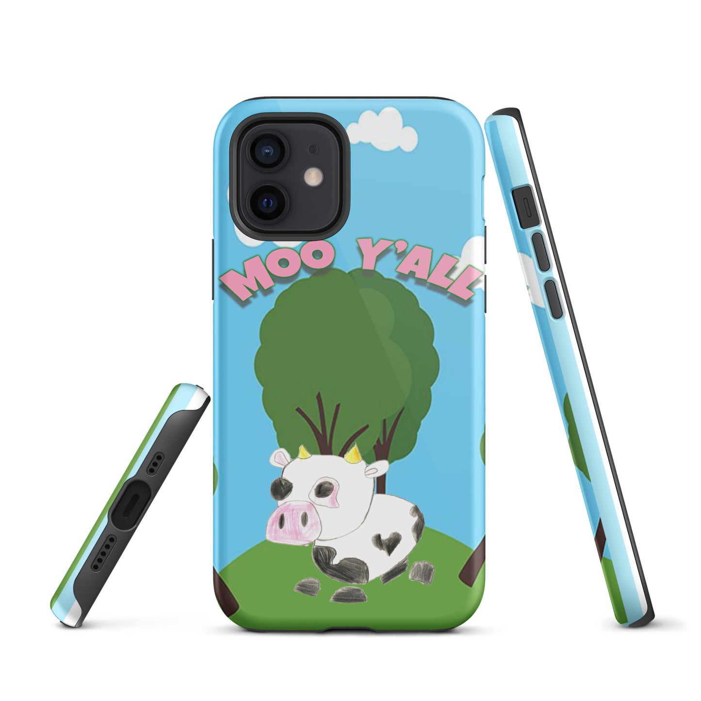 Tough iPhone case - Moo Y'all