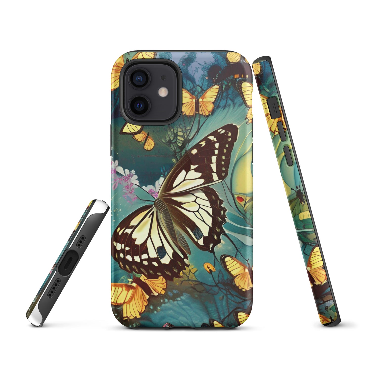 Tough iPhone case - Japan Butterfly
