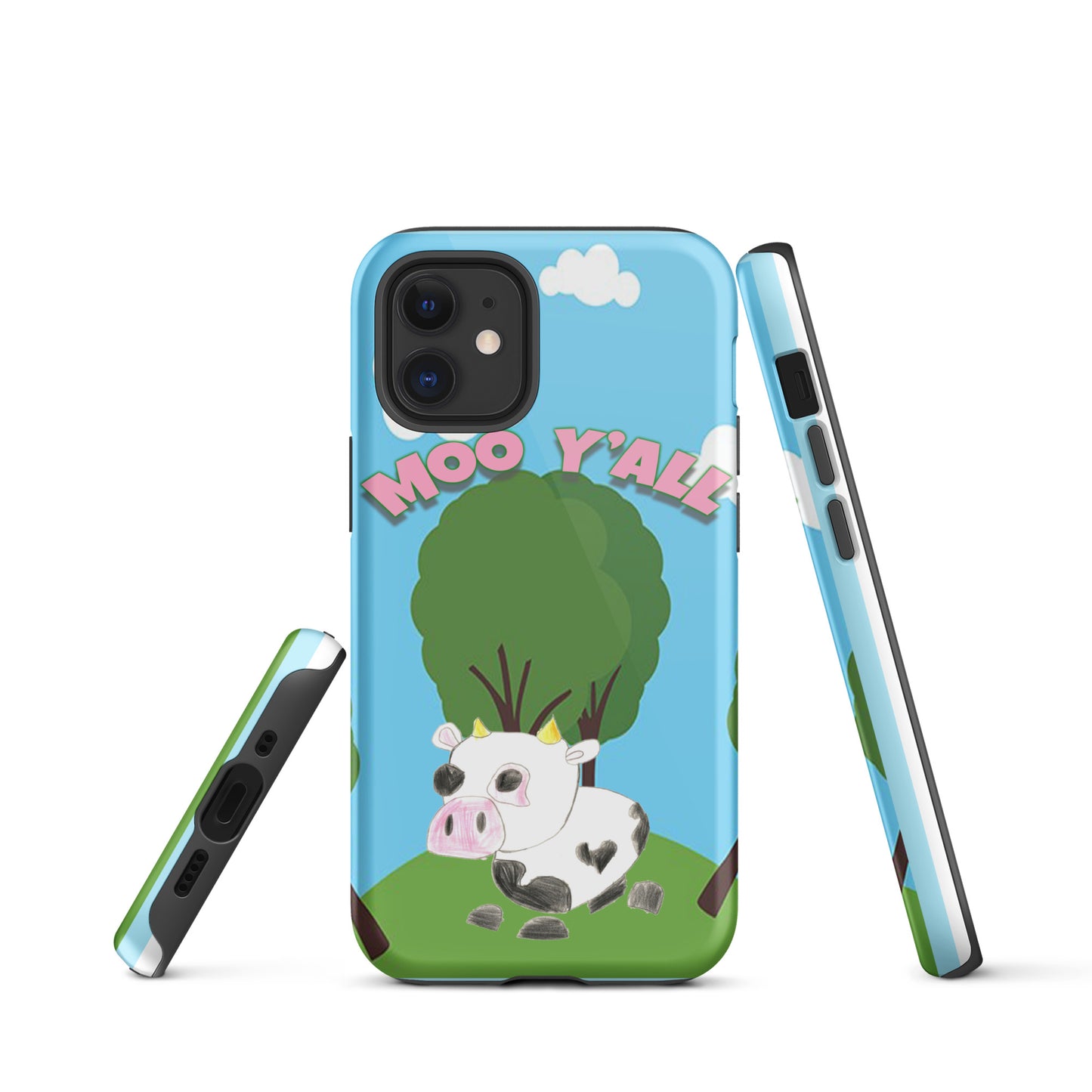 Tough iPhone case - Moo Y'all