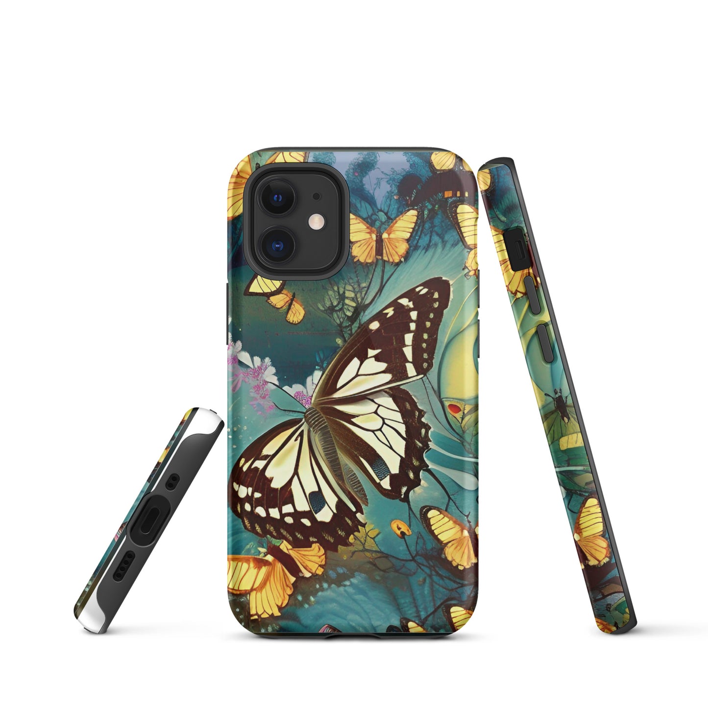 Tough iPhone case - Japan Butterfly