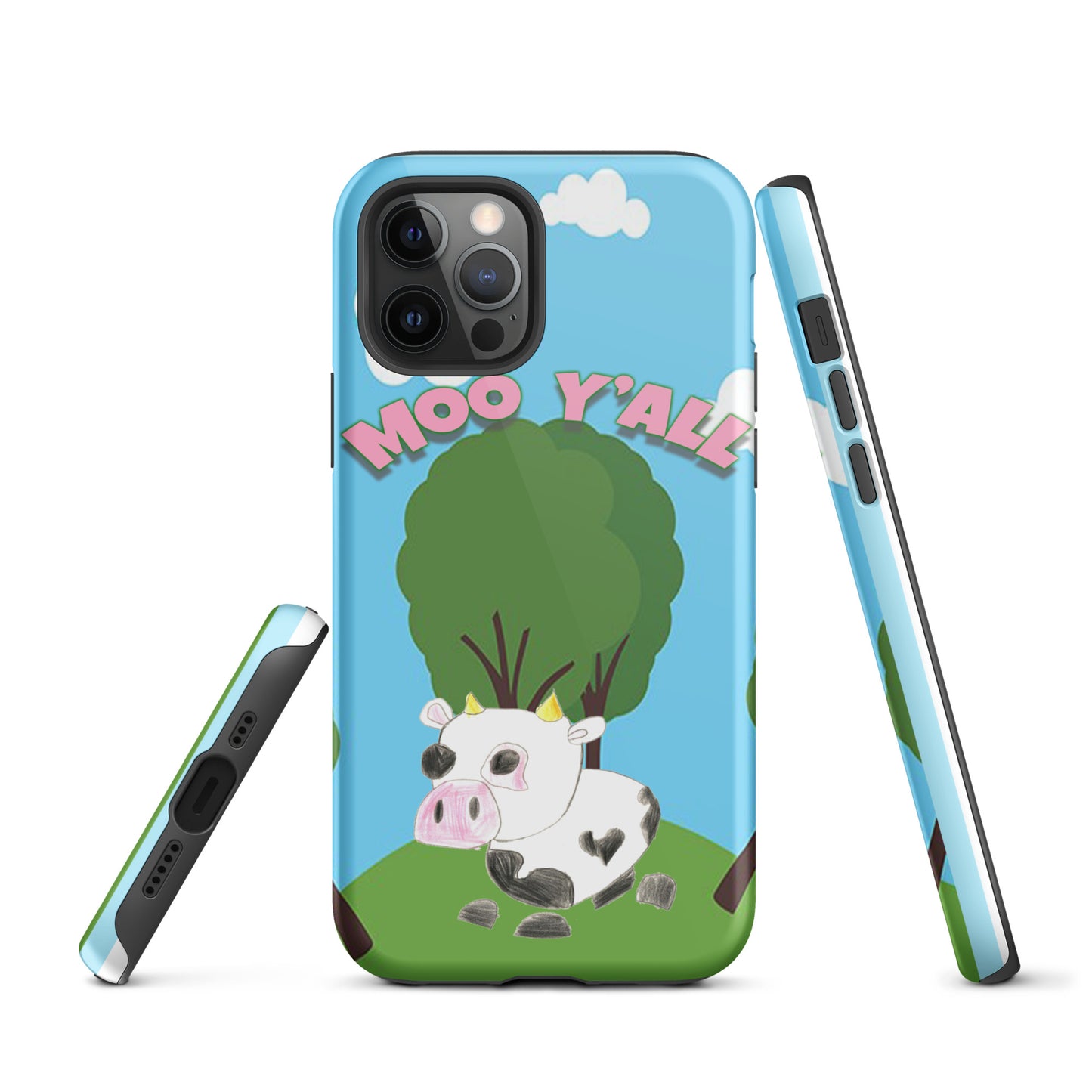 Tough iPhone case - Moo Y'all