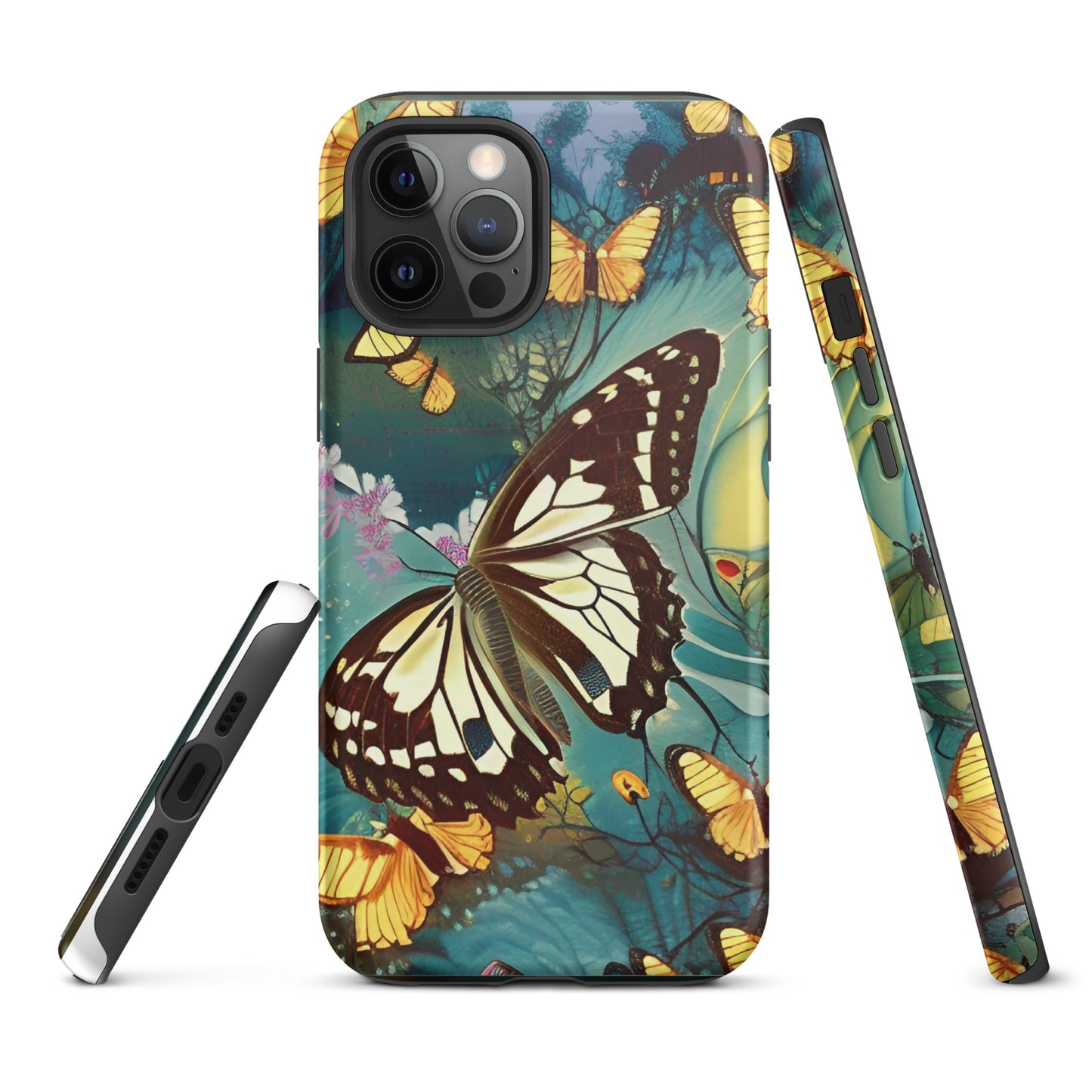 Tough iPhone case - Japan Butterfly