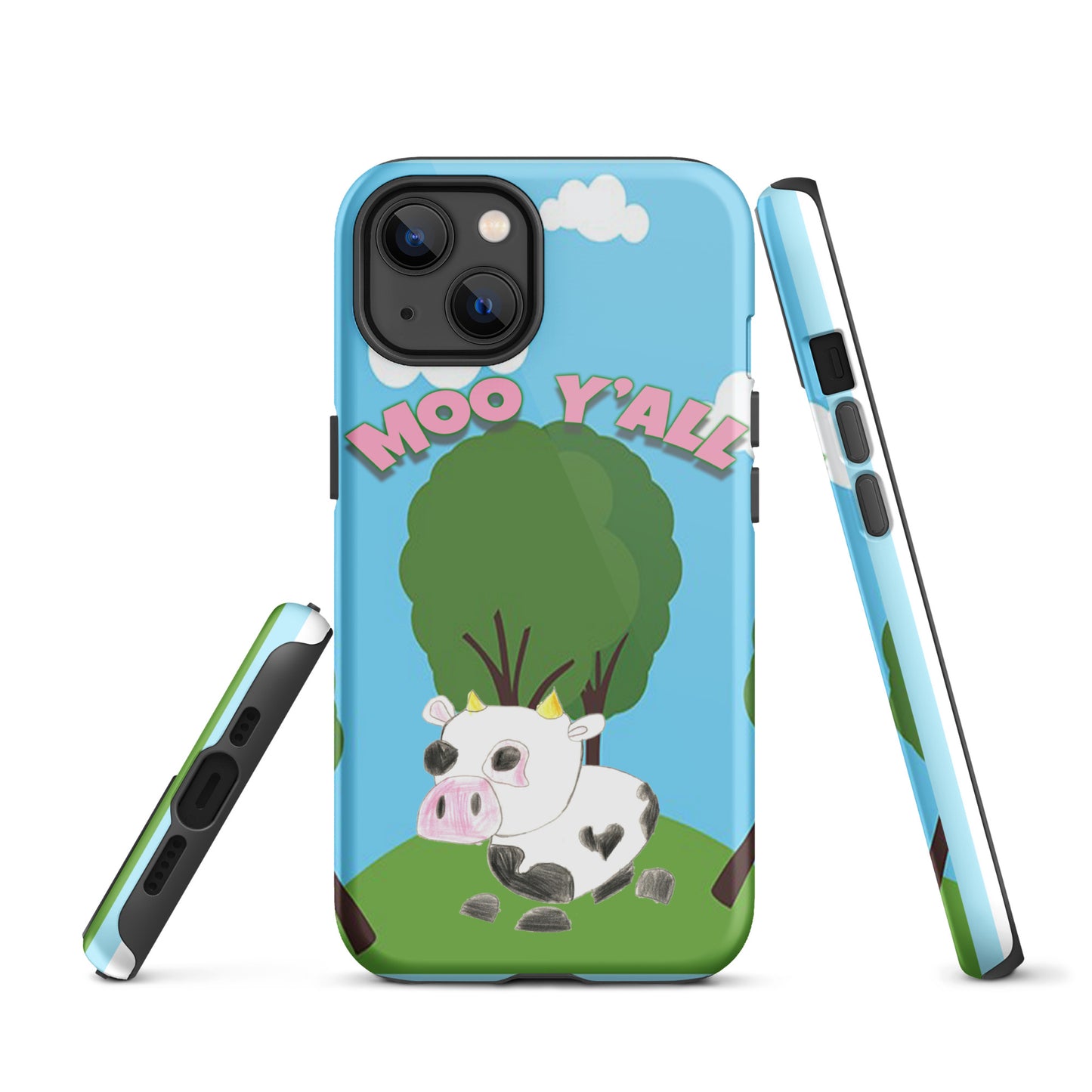 Tough iPhone case - Moo Y'all