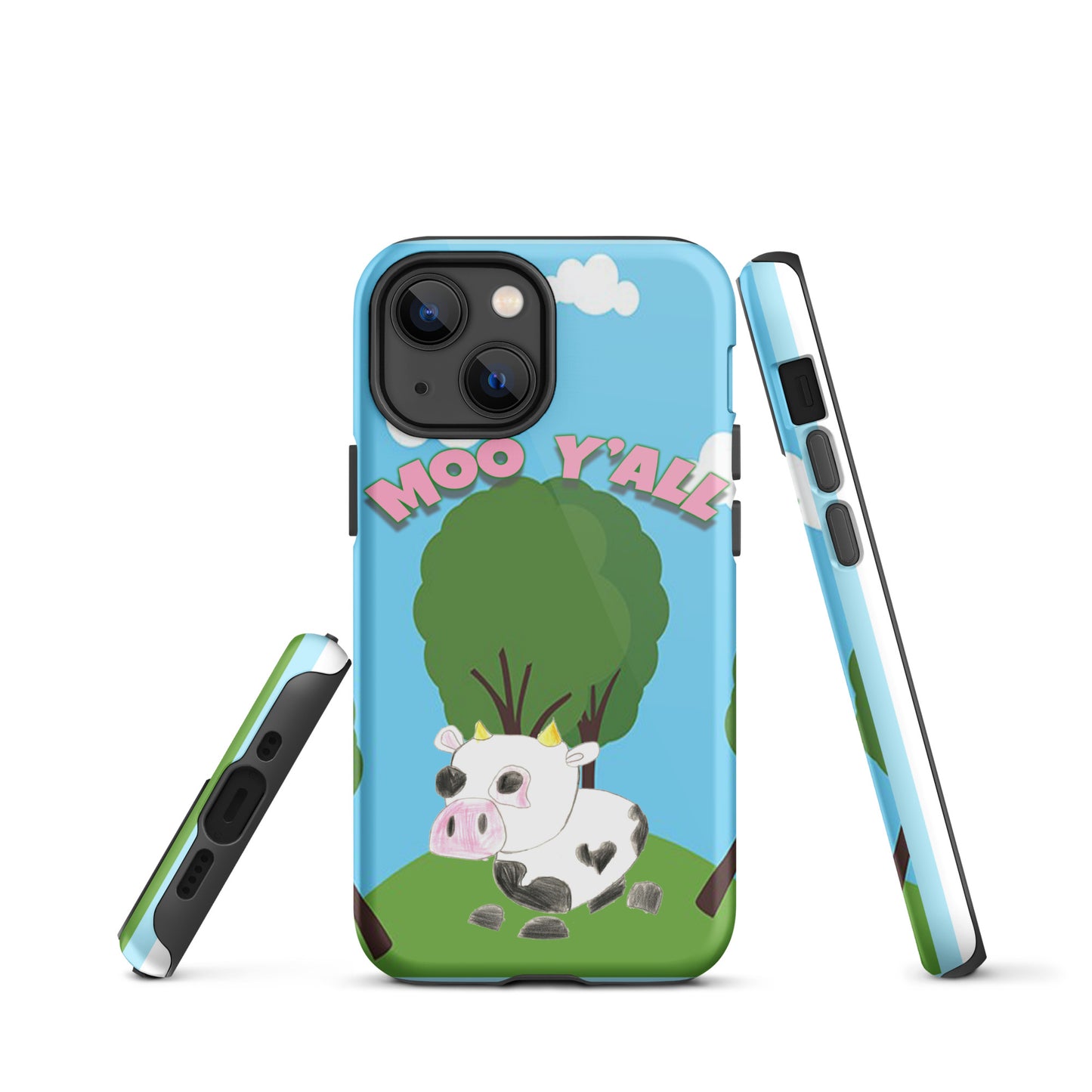 Tough iPhone case - Moo Y'all