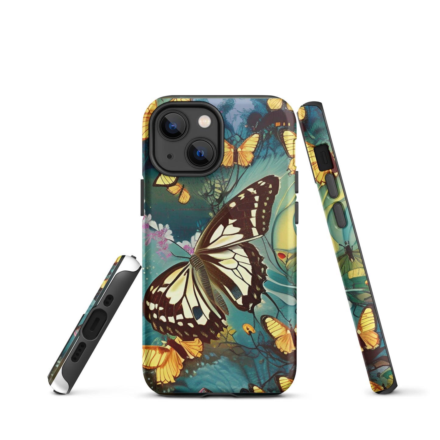 Tough iPhone case - Japan Butterfly
