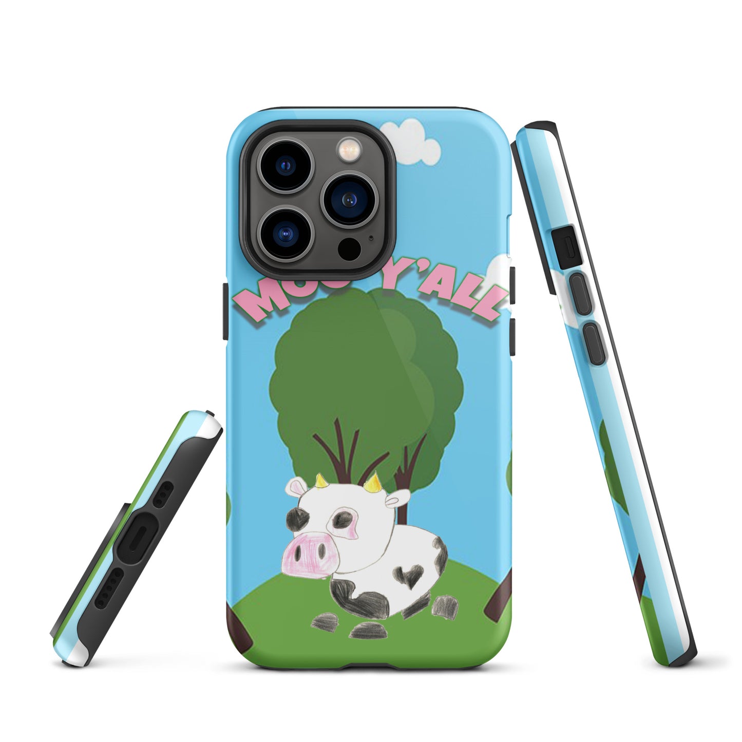 Tough iPhone case - Moo Y'all