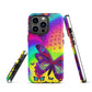 Tough iPhone case - Psychedelic Butterfly