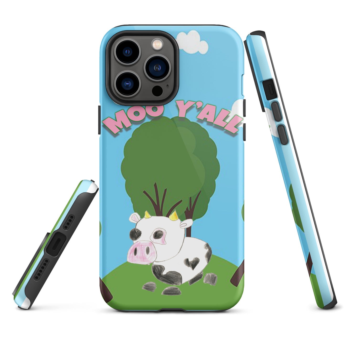 Tough iPhone case - Moo Y'all