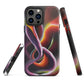 Tough iPhone case - Psychedelic Worm