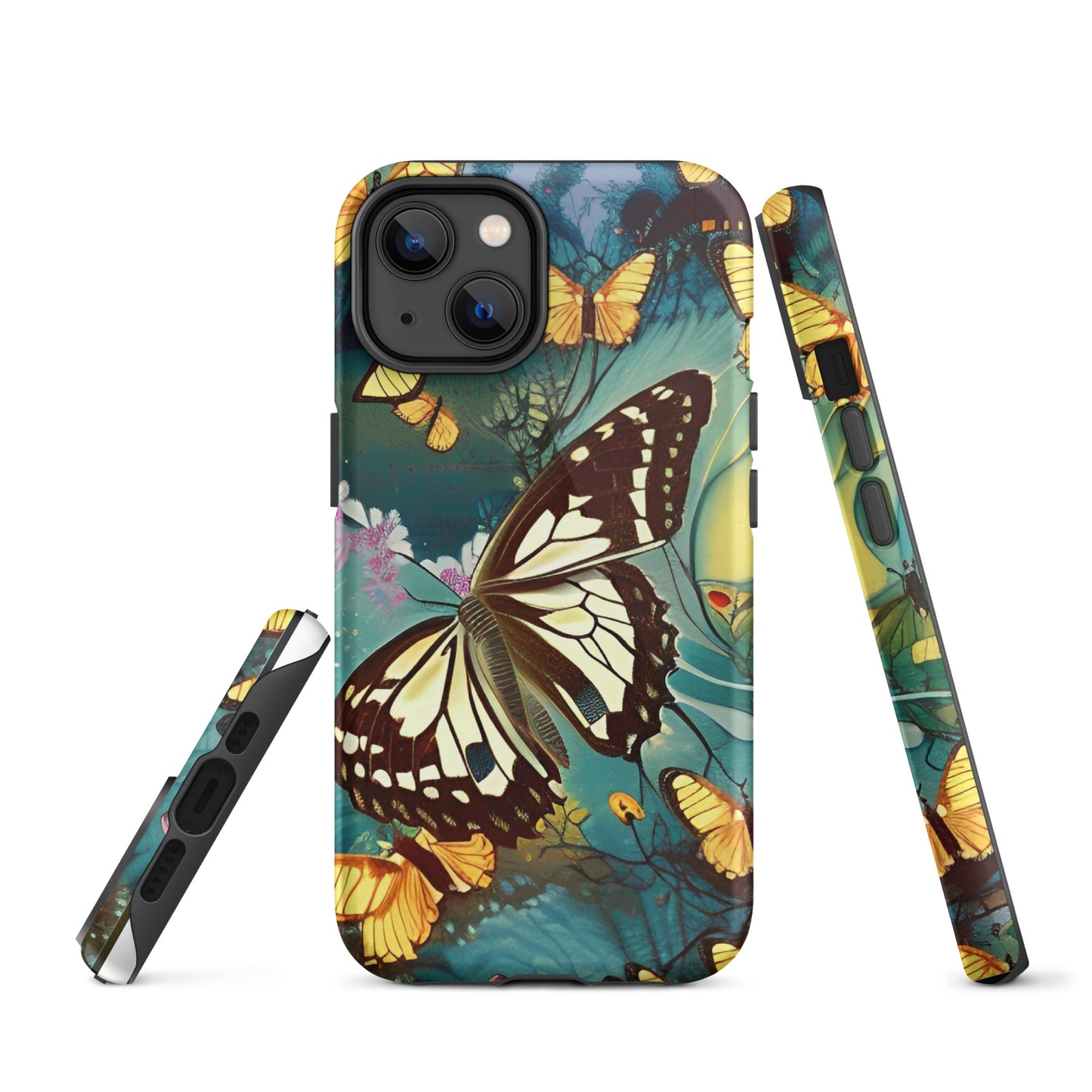 Tough iPhone case - Japan Butterfly