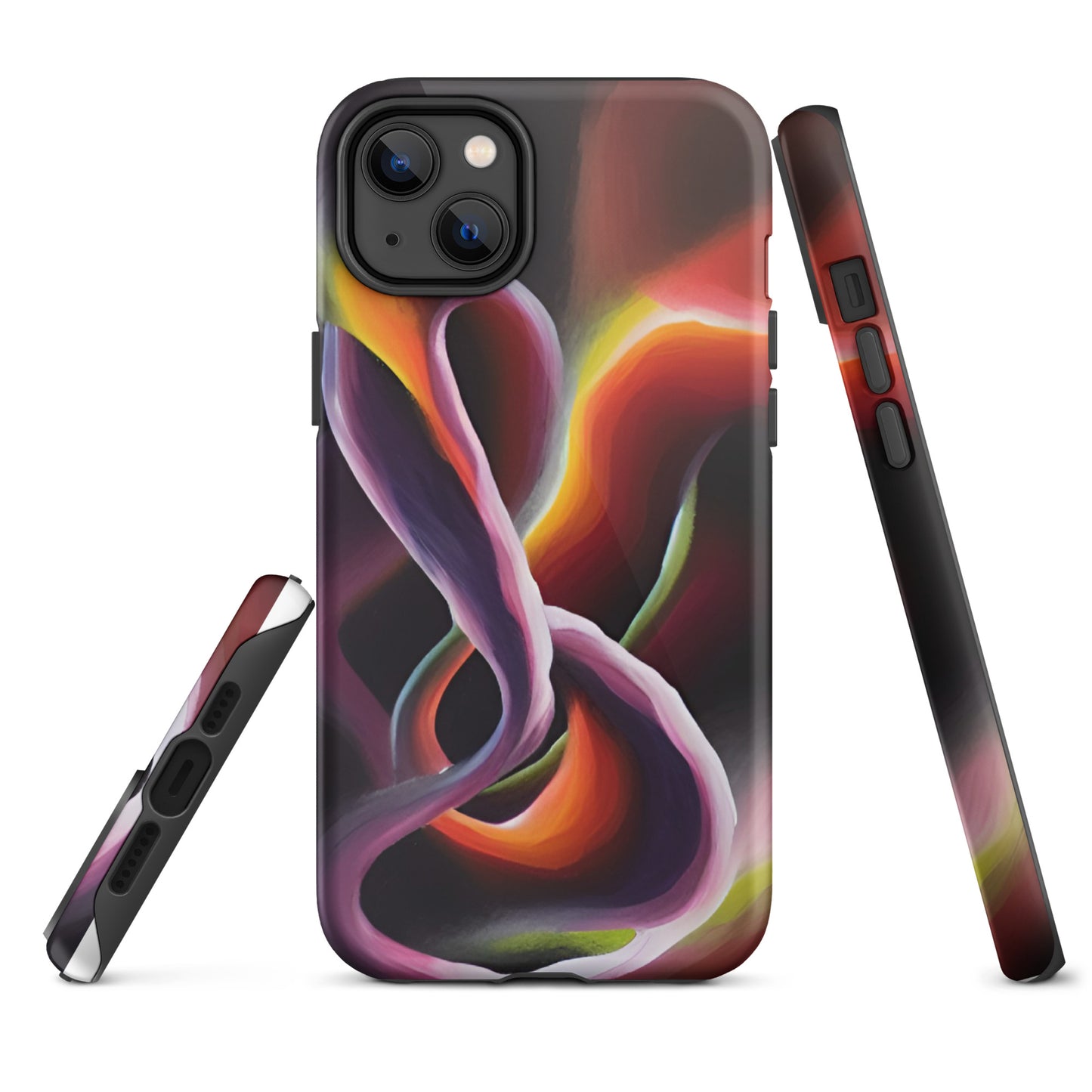 Tough iPhone case - Psychedelic Worm