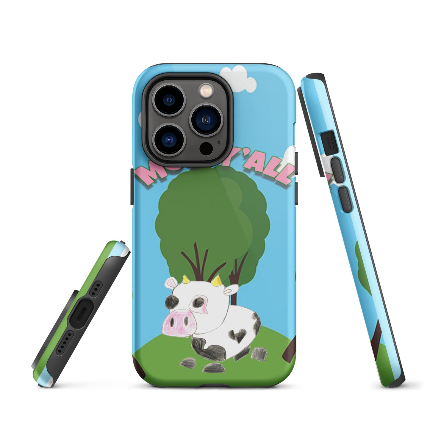 Tough iPhone case - Moo Y'all
